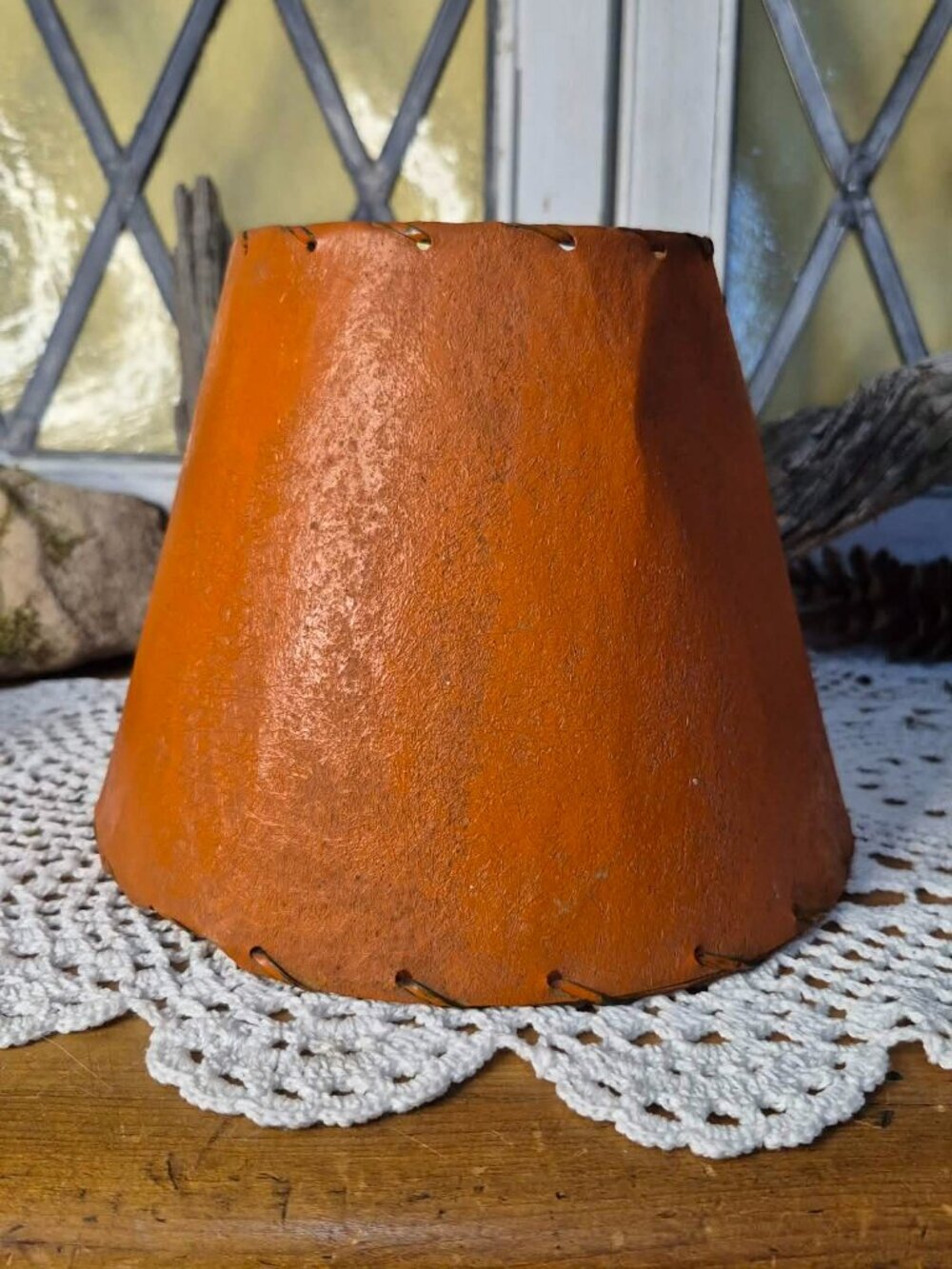 UNIQUE M Choquette Art Peice - MCM Vintage 15" Electric Lamp - Picture 10 of 16
